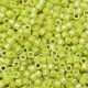 DB0262 Chartreuse Opaque Glazed Luster, Size 11/0 Miyuki Delica Beads, 50gm bag