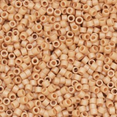 DB0389 Matte Opaque Light Terracotta, Size 11/0 Miyuki Delica Beads, 50g approx.