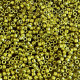 DB0424 Yellow Zest Opaque Galvanized-Dyed, Size 11/0 Miyuki Delica Beads, 50g approx.