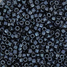 DB0453B Dark Gunmetal Opaque Nickel Plated Dyed, Size 11/0 Miyuki Delica Beads, ...