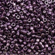 DB0455 Dark Plum Galvanised Miyuki 11/0 Delica Beads, 50g approx. DB0455 Dark Plum Galvanised Miyuki 11/0 Delica Beads, 50g approx.