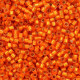 DB0681 Orange Semi Matte Dyed, Size 11/0 Miyuki Delica Beads, 50g approx. DB0681 Orange Semi Matte Dyed, Size 11/0 Miyuki Delica Beads, 50g approx.