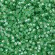 DB0691 Dyed Semi-Frosted Silver Lined Mint Green Miyuki 11/0 Delica Beads, 50 Gram Bulk Bag