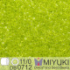 DB0712 Chartreuse Transparent, Size 11/0 Miyuki Delica Beads, 50g approx.