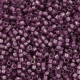 DB0782 Dyed Semi-Frosted Transparent Plum Miyuki 11/0 Delica Beads, 50 Gram Bag