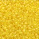 DBM0854 Pale Yellow Transparent AB Matte, Size 10/0 Miyuki Delica Beads, 50 Gram Bag