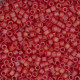 DB0856 Red Orange Transparent AB Matte, Size 11/0 Miyuki Delica Beads, 50gm bag