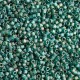 DBM0859 Emerald Transparent AB Matte, Size 10/0 Miyuki Delica Beads, 50 Grams