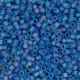 DBM0862 Capri Blue Transparent AB Matte, Size 10/0  Miyuki Delica Beads, Colour 862 - Approx. 50g