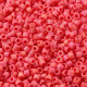 DB0873B Red Vermillion Opaque AB Matte, Size 11/0 Miyuki Delica Beads, 50gm bag