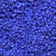 DBL0880 Matte Opaque Cobalt AB Size 8/0 Miyuki Delica Beads, 5.2g approx.