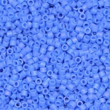 DB0881 Light Blue AB Matte Opaque, Size 11/0 Miyuki Delica Beads, 50 Grams