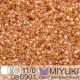 DB0901 Gold Honey Sparkle Crystal Lined, Size 11/0 Miyuki Delica Beads, 50g approx.
