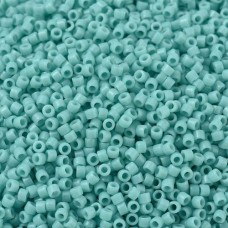 DB1136 Turquoise Sea Opal Opaque, Size 11/0 Miyuki Delica Beads, 50gm bag