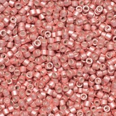 DB1156 Galvanized Semi-Matte Pink Blush, Size 11/0 Miyuki Delica Beads, 50 Grams