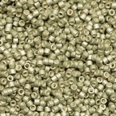 DB1170 Galvanized Matte Mattet Aloe, Size 11/0 Miyuki Delica Beads, 50 Grams