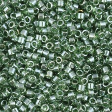 DB1227 Transparent Olive Luster, Size 11/0 Miyuki Delica Beads, 50 Grams