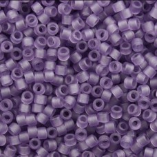 DB1265 Light Amethyst Transparent Matte, Size 11/0 Miyuki Delica Beads, 50g appr...