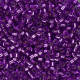 DB1345B Magenta Silver Lined-Dyed, Size 11/0 Miyuki Delica Beads, 50gm bag