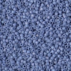 DB1527 Opaque Light Sky Blue AB Matte, Size 11/0 Miyuki Delica Beads, 50g approx...