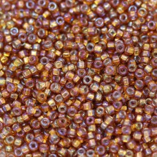 DB1574 Dark Brown Currant AB Size 11/0 Miyuki Delica Beads, 50g approx.