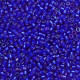DB1785 White Lined Cobalt AB, Size 11/0 Miyuki Delica Beads, 50 Grams DB1785 White Lined Cobalt AB, Size 11/0 Miyuki Delica Beads, 50 Grams