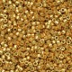 DBM1832 Duracoat Galvanised Gold - Miyuki  Miyuki Delica Beads Size 10/0 Colour Code 1832 - Bulk 50g pack