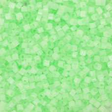 DB1858B Mint Green Silk Inside Dyed, Size 11/0 Miyuki Delica Beads, 50gm bag 