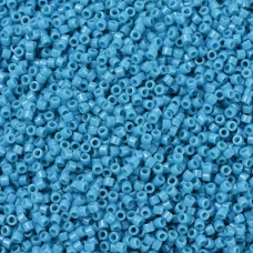 DB2133B Duracoat Opaque Dyed Capri Blue, Size 11/0 Miyuki Delica Beads, 50gm bag