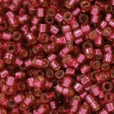DB2161 Silver Lined Dyed Petunia 11/0 Duracoat Miyuki Delica Beads, 50gm