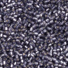 DB2167 Prussian Blue Silver Lined Dyed Duracoat Miyuki 11/0 Delica Beads, 50g ap...