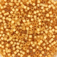 DB2171 Straw Silver Lined Dyed Duracoat Miyuki 11/0 Miyuki Delica Beads, 50g app...