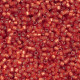DB2173 Semi-Frosted Silver Lined Dyed Watermelon 11/0 Duracoat Miyuki Delica Beads, 50gm