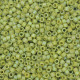 DB2309B  Frost Opaque Glazed Rainbow Olive Size 11/0 Miyuki Delica Beads, 50gm bag