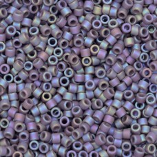 DB2322B Frost Opaque Glazed Rainbow Grape Size 11/0 Miyuki Delica Beads, 50gm ba...