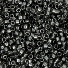 DB2394 Platinum Fancy Lined Size 11/0 Miyuki Delica Beads, 50gm bag