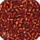 DB0601 Dark Orange Red Silver Lined-Dyed, Size 11/0 Miyuki Delica Beads, 50gm bag DB0601 Dark Orange Red Silver Lined-Dyed, Size 11/0 Miyuki Delica Beads, 50gm bag