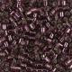 DBL1204 Silverlined Mauve size 8/0 Miyuki Delica Beads, Colour 1204, 5.2g approx. DBL1204 Silverlined Mauve size 8/0 Miyuki Delica Beads, Colour 1204, 5.2g approx.