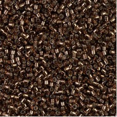 DBM0150 Brown Silver Lined, Size 10/0  Miyuki Delica Beads, Colour code -149 - 5...