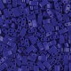 Cobalt Miyuki Half Tila Beads, colour 0414,  5.2gm approx.