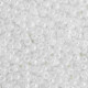 White Pearl Opaque Luster Miyuki 15/0 Seed Beads, 100g, Colour 0420