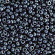 Bulk Bag Gunmetal Miyuki 15/0 Seed Beads, 100g, Colour 0451