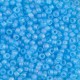 Transparent Aqua  Matte AB Miyuki Size 8/0 seed beads, Colour 148FR, 250gm