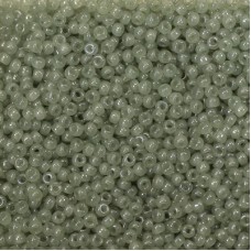 SageTranslucent Miyuki 8/0 Seed Beads, Colour 2375. 250g Wholesale Pack