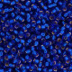 Bulk Bag Cobalt Blue Silver Lined Miyuki 15/0 Seed Beads, 100g, Colour 0020