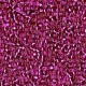 Fuchsia Transparent Silver Lined, Miyuki Size 8/0 seed beads,, Colour 1340, 22 Grams