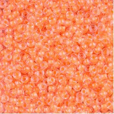Luminous Creamsicle Duracoat Miyuki size 8/0 seed beads, colour 4298, 250g Whole...