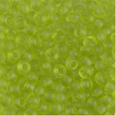 Transparent Matte Chartreuse , Colour 0143F Miyuki 6/0 Seed Beads, 250g approx.
