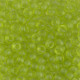 Transparent Matte Chartreuse , Colour 0143F Miyuki 6/0 Seed Beads, 250g approx. Transparent Matte Chartreuse , Colour 0143F Miyuki 6/0 Seed Beads, 250g approx.