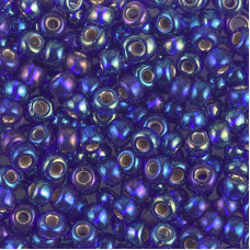 Cobalt AB Silver lined Miyuki size 6/0 Colour 1020, 250g wholesale pack